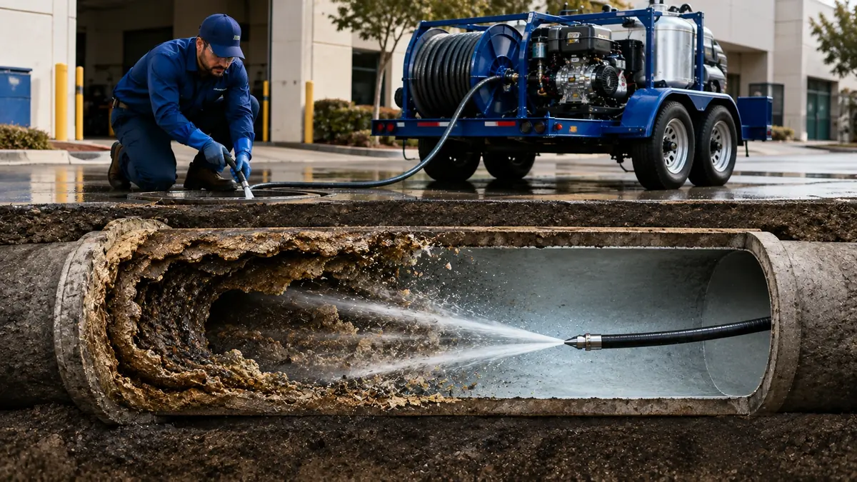 Sewer Pipe Descaling in La Puente